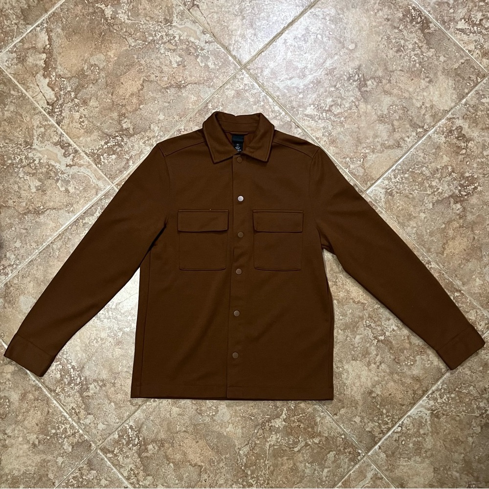 Jersey Shirt Jacket